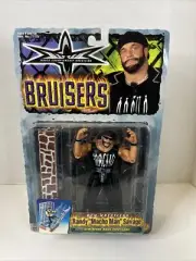 WCW Bruisers Randy Macho Man Savage Figure 1999 Vtg Toybiz WWF WWE New
