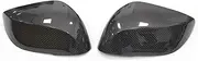 Carbon Fiber Side Rear View Mirror Cover Trim Compatible For Infiniti QX30 Q50S Q50 Q60 Q70 2014-2020