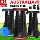 Portable Folding Stool Retractable Pop Up Outdoor Travel Camp Fishing Chair