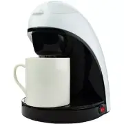 BRENTWOOD TS-112W Single-Serve Coffee Maker with Mug (White)