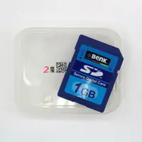 在飛比找蝦皮商城優惠-eBenk SD 1GB SD1G 記憶卡 附收納盒 有防寫