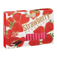 在飛比找金石堂優惠-明治 草莓夾餡巧克力-26枚盒裝 (奧運版)《日藥本舖》