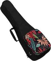 ERINGOGO Ukulele Bag Storage Pouch with Thick Padding Spacious Front Pocket Lightweight Design Ukulele Carrier for Musicians and Performers