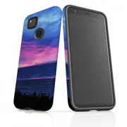 For Google Pixel 4a Case Armour Protective Cover Amazing Sunset