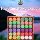 Bulk Bath Bomb Gift Set - 36 Bath Bombs Large Bath Fizzies! Gift Box of Bulk
