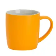 Argon Tableware Matt Tea and Coffee Mug - Yellow - 350ml