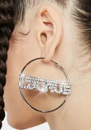 Brighter Future Taurus Hoop Earrings