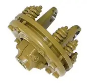 Yoke Type Disc Safety Clutch 200mm 1 3/8" x 21 Spline Torque: 844NM, 96HP (72kW)