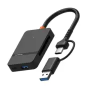 8 in Card Reader USB USB C Memory Card Reader MS USB3.0 Card