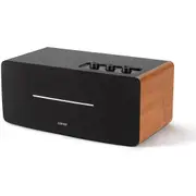 Edifier D12 Bookshelf Speaker - Integrated Desktop Stereo Bluetooth Speaker - Wireless Computer Speaker for Desktop Use- 70 Watts RMS with Subwoofer Line Out - Wooden Enclosure