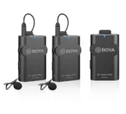 Boya BY-WM4 Pro-K2 Wireless Mic System w 2 Transmitters