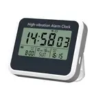 Digital Display Alarm Clock Large Number Mute for Kitchen Farmhouse Indoor