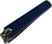 x1 ALAZCO Soft Grip Toenail Clippers Non-Slip Stainless Steel Nail Clippers Manicure Pedicure Sharp Fingernail Clippers Hand Foot Manicure Scissors Manicure Tools Men Women Thick Nails -Navy Blue