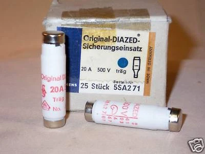 SIEMENS 5SA271 Diazed Fuses