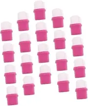 Healvian Convenient Nail Soaker Caps Professional Nail Cuticle Remover Kit Soft Fit for Manicure