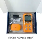 Portable Gas Leak Monitor Gauge Sound Alarm LCD 4 in 1 O2 CO H2S EX Gas Detector