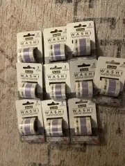 Scotch Expressions Washi Tape, Journaling and Calendar Design Set Of 10-New