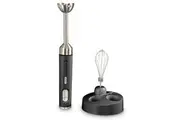 Geek Chef Rechargeable Cordless Electric 200W Stick Hand Blender Whisk Mixer BLK