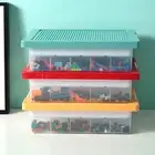 Anti-breakage Storage Container Craft Supplies Organizer Transparent Stackable
