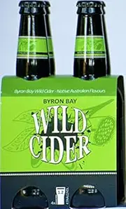 BBWC Apple Fingerlime Cider 4 pack x 330ml bottles