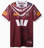 QLD Maroons 2025 Home & Away Jersey Retro & Indigenous Pre Order for July