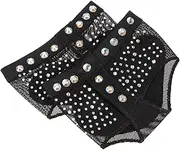 SUPVOX 1 Pair Shoe Elastic Mesh Shoe Pad Toe Undies Black Toe Pad Elastic Band