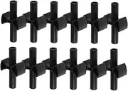BELLIFFY 12pcs Trampoline Gap Spacers Cross Shaped Butterfly Pads for Maintenance Upgrades Durable Material Compatible with Various Trampoline Models Easy Setup for Outdoor Fun