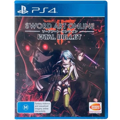 Sword Art Online Fatal Bullet PlayStation 4 PS4 Game PAL Brand New Sealed
