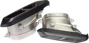 Compatible For Benz AMG W205C63S Carbon Fiber Rectangle Muffler Tip W205 S205 C205 A205 Upgrade Exhaust Tail tip(Carbon fiber 63 01)