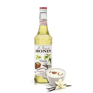 【MONIN】香草風味糖漿700ml(全球 創意 調飲 調酒 最佳良伴)