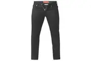 Duke Mens D555 Claude Stretch Stretch Kingsize Jeans (Black) - UTDC266