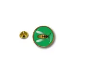 pins pin's flag national badge metal lapel hat button vest bee