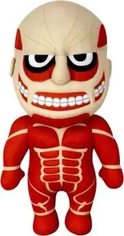 Great Eastern Entertainment Attack on Titan Titan Plush 12" NEW