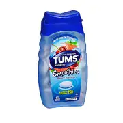 The Honest Company Tums Smoothies Antacid And Calcium Supplement Chewable, 60 tabs (Pack of 2)