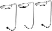 BESTOYARD 3pcs Desktop Bag Hook Multi-Purpose Purse Holder for Table Stocking Hanger for Fireplace Handbag Hanging Hook for Holiday Everyday Use