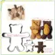 asdfkitty*日本製 長手臂小熊 不鏽鋼餅乾壓模型-可以抱堅果或是蔓越莓-日本製