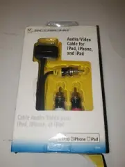 Scosche IPAVR Audio Video Cable for iPod iPhone iPad 6 FT NIB