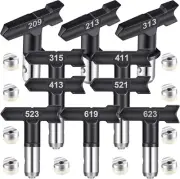 Spray Tips Reversible Spray Tip Airless Spray Nozzles for Airless Paint Spray
