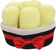 Toast, Cream, Bread, Pillow, Fun Food, Plush Toy Pillow, Cute Stuffed Plush, Cream Pillow, Great Choice for Birthday Gifts, 25cm/9.8inches