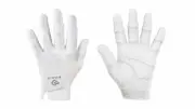 Bionic Gloves Women's StableGrip Golf Glove With Cabretta Leather - White