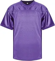 [RE-HUO] Blank Football Jersey Mesh Practice Athletic T-Shirt Plain Hip Hop Sports Jersey