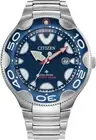 Citizen Men's Eco-Drive Promaster Sea Orca Silver Stainless Steel Watch