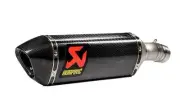 AKRAPOVIC ROAD LEGAL EXHAUST CARBON FIBRE SLIP ON END CAN BMW S1000XR TE 2024