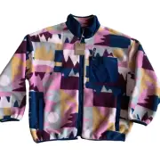 Patagonia Synchilla Full Zip Fleece Jacket Womens M Frontera/Marble Pink New
