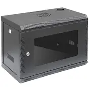 6U 6RU Server Network Data Rack LAN Cabinet 19" 19 Inch Wall Mount 300mm Deep