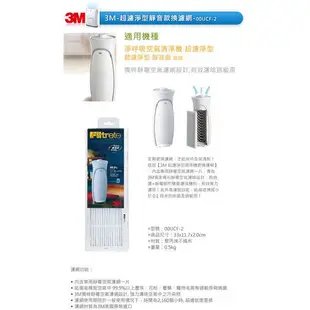3M 淨呼吸超濾淨型空氣清淨機-靜音款專用濾網