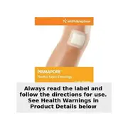 Smith & Nephew Primapore Flexible Fabric Dressing 8.3cm x 6cm 5 Pack