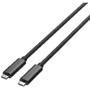 J.Burrows USB-C to USB-C 3.2 Cable 5A 1.2m Black