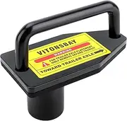 Vitonsbay Tandem Slide Stopper,Strong Magnetic Axle Stop Device for Refrigerator Trailer and Dry Van Trailers,Heavy Duty Steel Lock Pin Stopper Tool for Semi Truck