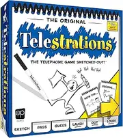 Goliath PG000264 Crown & Andrews Telestrations Party Board GameCard Game